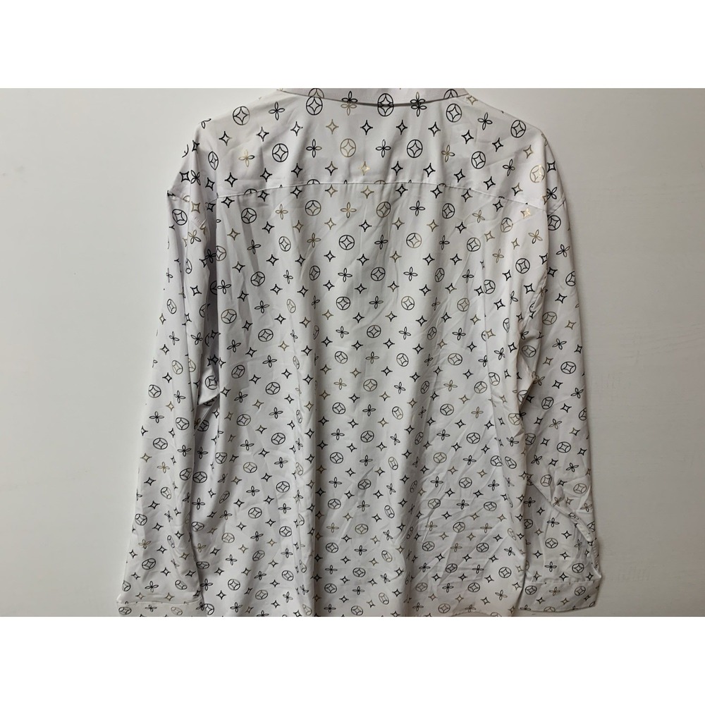 CHUXX Dress Shirt Mens Size 3XL Italian Design Long Sleeve Button Lightweight - Picture 10 of 14